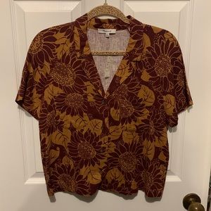 Sunflower Shirt - Madewell, size small